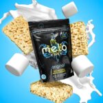 Melo Dose Rice Crispy Packaging - Lab-Tested 50mg Delta-9 THC Edible (Houston)