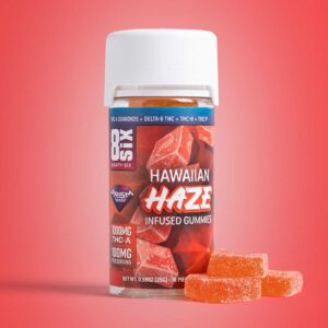 Hawaiian Haze THCA Gummies - 1000mg Tropical Mango-Pineapple Edibles (Houston