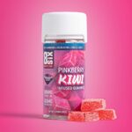 Pinkberry Kiwi THCA Gummies - 1000mg Sweet & Tangy Houston Edibles